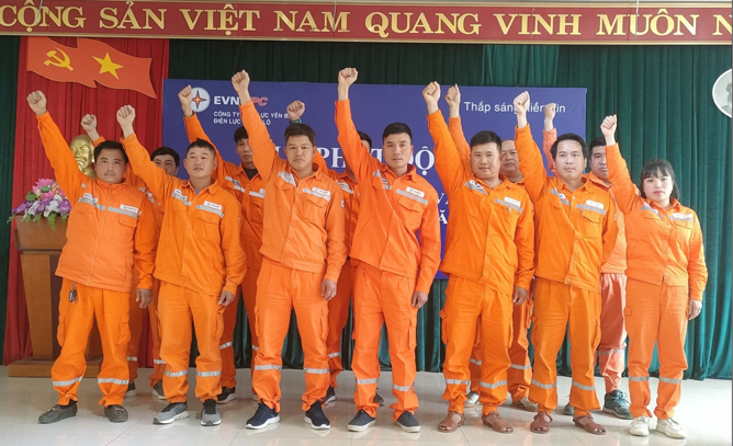 Yên Bái: Điện lực Nghĩa Lộ đẩy mạnh xây dựng văn hóa ATLĐ