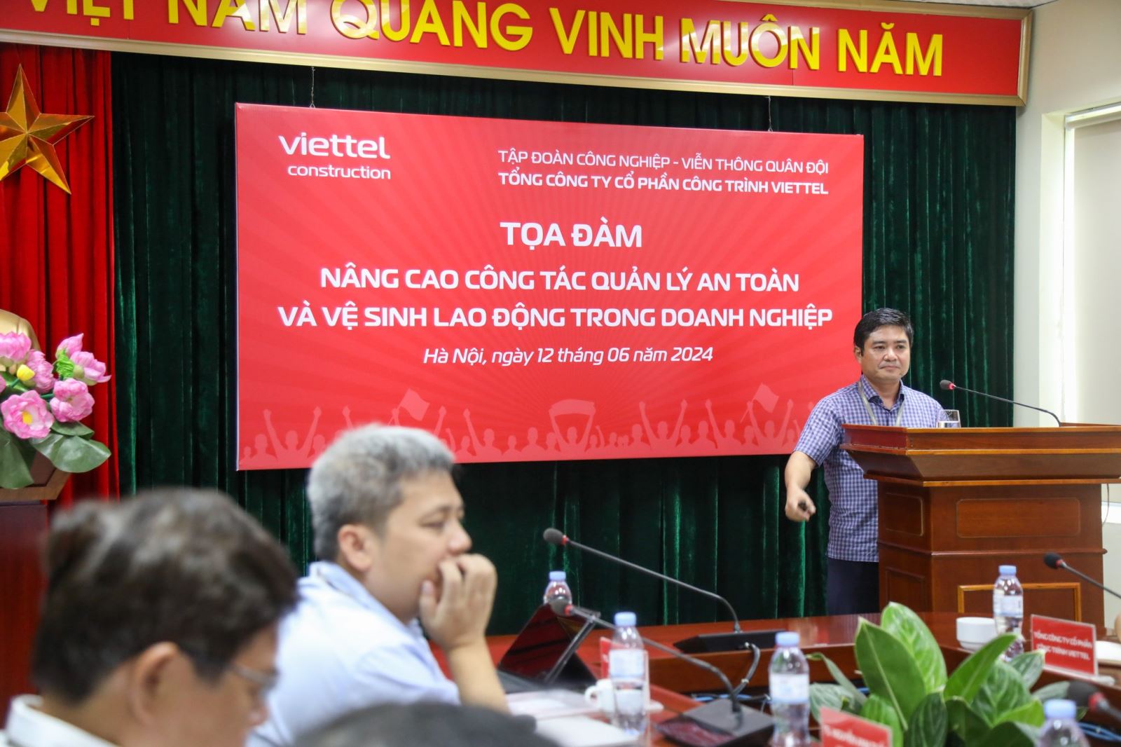 Tọa đàm nâng cao công tác quản lý ATVSLĐ trong doanh nghiệp