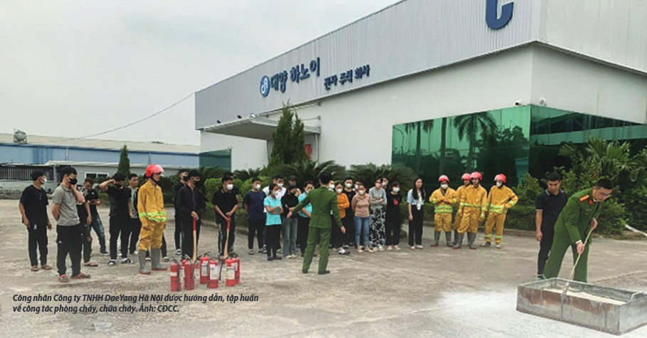 Bắc Giang: Doanh nghiệp siết chặt an toàn ngay từ đầu năm