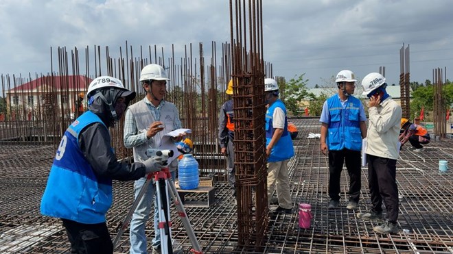 Vĩnh Long: Đảm bảo ATLĐ trên công trình Nhà ở xã hội Công đoàn