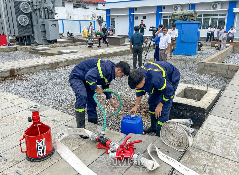Công ty Ðiện lực Cà Mau: Vì môi trường lao động an toàn