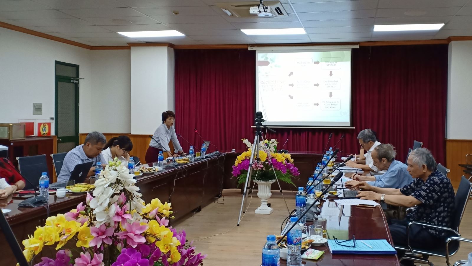 Họp hội đồng tư vấn nhiệm vụ KH&CN cấp TLĐ: “Nghiên cứu xây dựng và áp dụng mô hình hệ thống quản lý An toàn vệ sinh lao động theo tiêu chuẩn ISO 45001:2018 trong các cơ sở sản xuất cơ khí vừa và nhỏ"